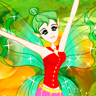 Lovely fairy princess - Juegos de vestir zizigames