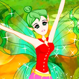 Lovely fairy princess - Juegos de vestir hadas