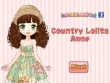 Juegos de vestir: Country Lolita Anne - Juegos de vestir y maquillar