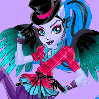 Monster High Avea Trotter Dress Up - Juegos de vestir anime