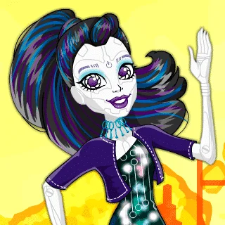 Monster High Elle Eedee Dress Up - Juegos de vestir a Elsa