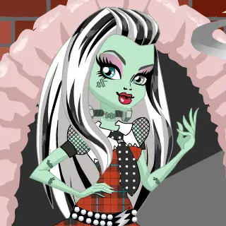 Monster High Frankie Stein Dress Up - Juegos de vestir star sue