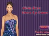 Alicia keys dress up - Juegos de vestir y pintar