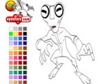 Alien frog coloring - Juegos de vestir princesas