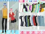 Anime couple dress up game - Juegos de vestir y maquillar