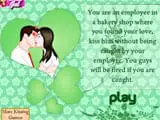 Bakery shop kissing - Juegos de vestir sirenas