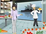 Beautiful chef - Juegos de vestir y pintar