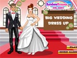 Big wedding - Juegos de vestir con mucha ropa