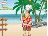 Cooking gyros on the beach - Juegos de vestir roiworld