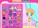 Cute birthday girl - Juegos de vestir y comprar