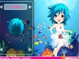 Cute fairy undersea - Juegos de vestir idols