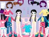 Cute girls dress up - Juegos de vestir y maquillar
