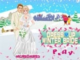 Dress Up Wintter Bride - Juegos de vestir de Frozen
