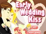 Early Wedding Kiss - Juegos de vestir gatos