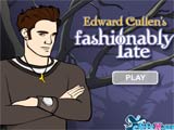 Edward cullen s fashionably late - Juegos de vestir a Famosos Hombres