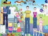 Family dress up - Juegos de vestir princesas