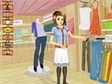 Fashion sales girl - Juegos de vestir niñas