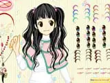 Flowery dressup - Juegos de vestir y maquillar