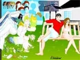 Full house - Juegos de vestir unicornios