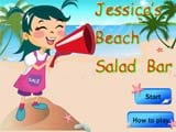 Jessicca s beach salad bar - Juegos de vestir chicas superpoderosas