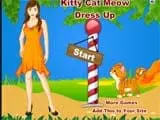Kitty cat meow dressup - Juegos de vestir de Dragon Ball