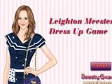 Leighton meester dress up - Juegos de vestir para 2 jugadores