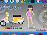 Lil hipsters club oasis dress up - Juegos de vestir gatos