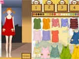 Long stocking girl dress up game - Juegos de vestir y maquillar