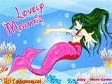 Lovely mermaid - Juegos de vestir wonder woman
