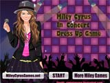 Miley cyrus in concert - Juegos de vestir a famosas Mujeres