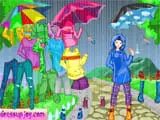 Rainy Days - Juegos de vestir y maquillar
