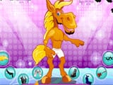 Rock star horse - Juegos de vestir emos