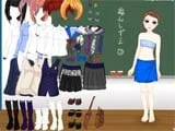 School time dress up game - Juegos de vestir kardashian