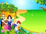 Snow white and the seven dwarfs decorate - Juegos de vestir a BTS