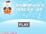 Snowman dress up - Juegos de vestir a Goku