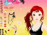 Stylish girl make up - Juegos de vestir juegator