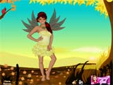 Trendy autumn fairy - Juegos de vestir a Rapunzel