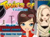 Twins of fashion - Juegos de vestir y comprar