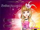 Zodiac Scorpio - Juegos de vestir princesas