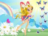 Butterfly Girl - Juegos de vestir a Goku