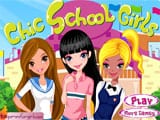 Chick School Girl - Juegos de vestir manga