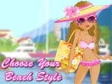 Choose your Beach Style - Juegos de vestir de Dragon Ball