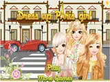 Dress up Paris Girl - Juegos de vestir viejos