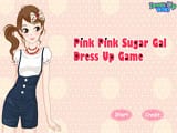 Pink Pink Sugar Gal - Juegos de vestir zizigames