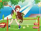 Tennis Girl dress up - Juegos de vestir anime